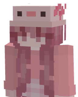Pink skin: bust render