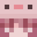 Pink skin: face render