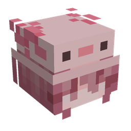 Pink skin: head render