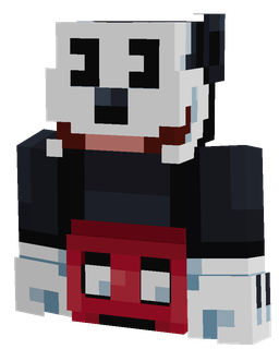 Black skin: bust render