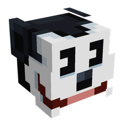 Black skin: head render