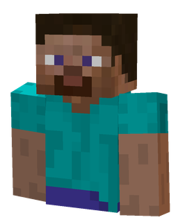 Blue skin: bust render