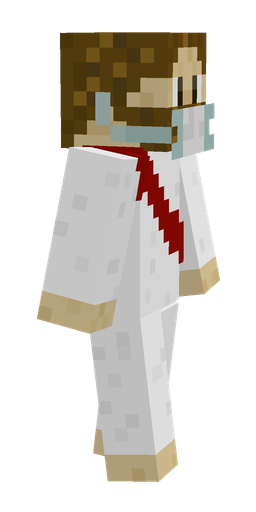 Brown skin: body, right side render