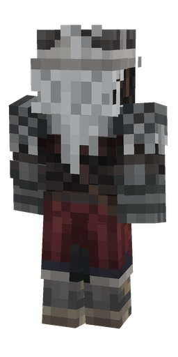 Black skin: body, back render