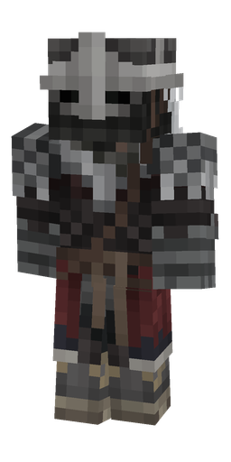 Black skin: body, front render