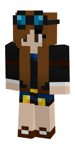 Black skin: body, front render