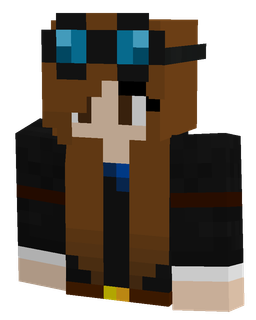 Black skin: bust render