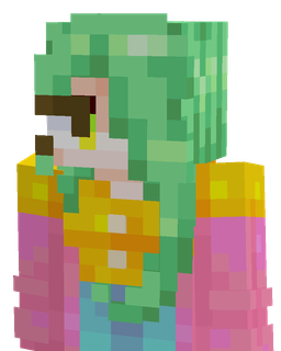Green skin: bust render
