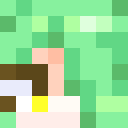 Green skin: face render