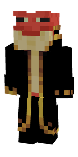 Black skin: body, front render