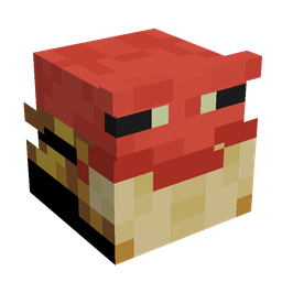 Black skin: head render
