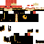 Black skin: raw texture render