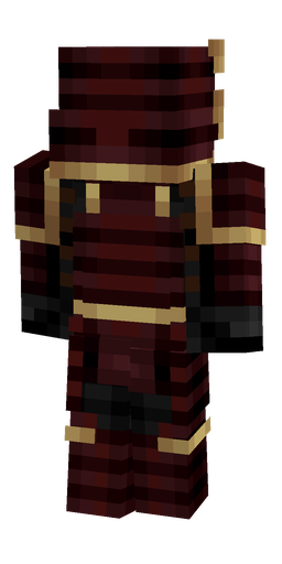 Black skin: body, back render