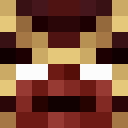 Black skin: face render