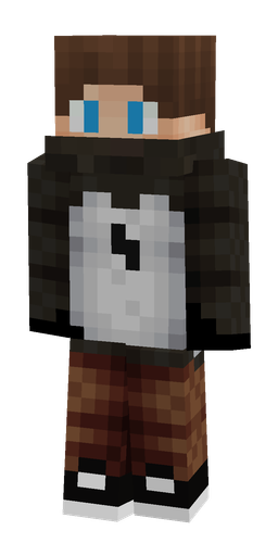 Black skin: body, front render