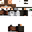 Black skin: raw texture render