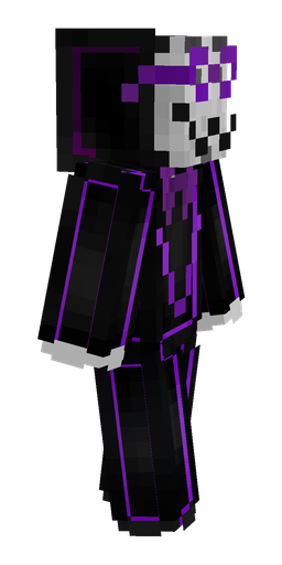 Black skin: body, right side render