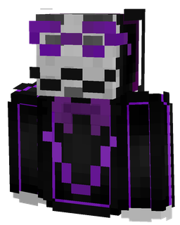 Black skin: bust render