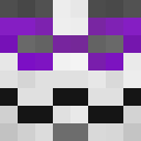 Black skin: face render