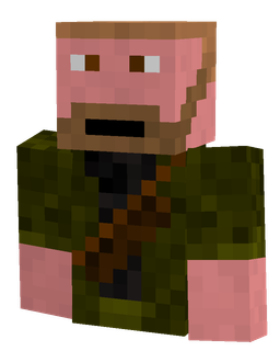 Black skin: bust render