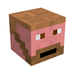 Black skin: head render
