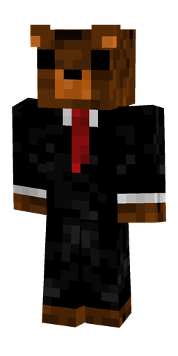 Black skin: body, front render