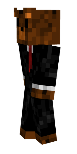 Black skin: body, left side render