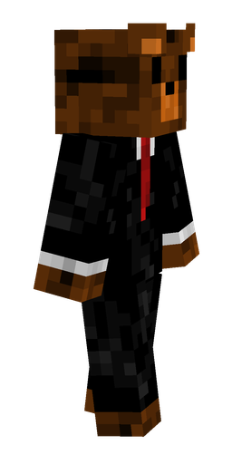 Black skin: body, right side render