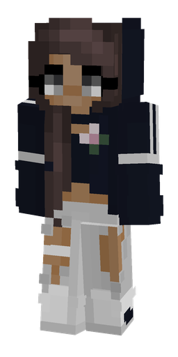 Black skin: body, front render