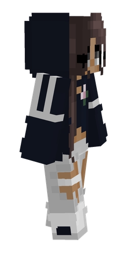 Black skin: body, right side render