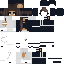 Black skin: raw texture render