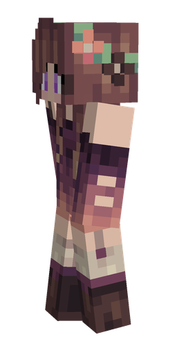 Orange skin: body, left side render