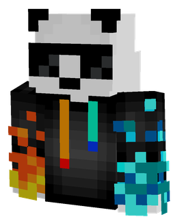 Black skin: bust render