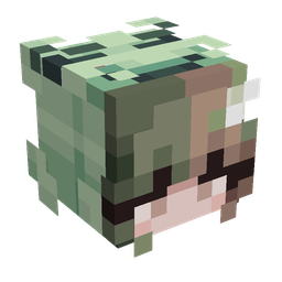 Green skin: head render