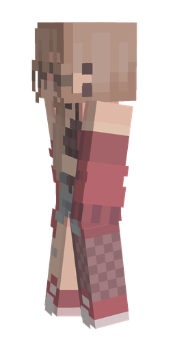 Orange skin: body, left side render
