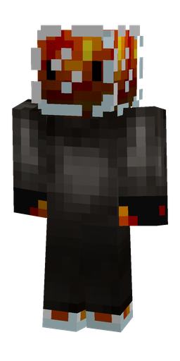 Black skin: body, front render