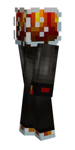 Black skin: body, left side render
