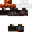 Black skin: raw texture render
