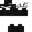 Black skin: raw texture render