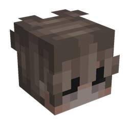 Black skin: head render