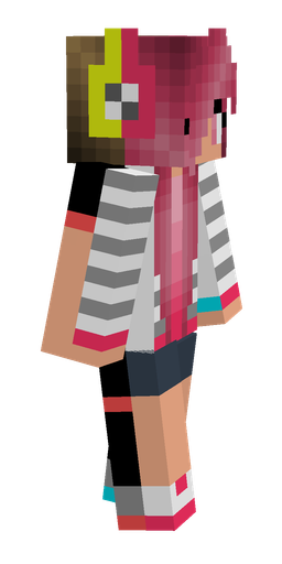 Black skin: body, right side render