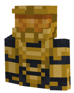 Black skin: bust render