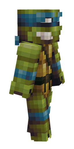 Black skin: body, right side render
