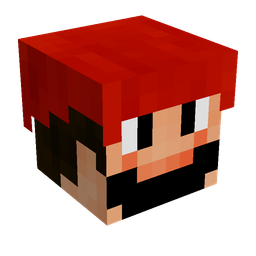 Black skin: head render