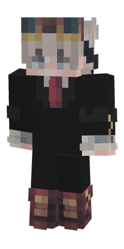 Black skin: body, front render