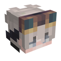 Black skin: head render