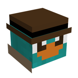 Black skin: head render