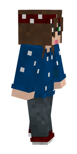 Black skin: body, right side render