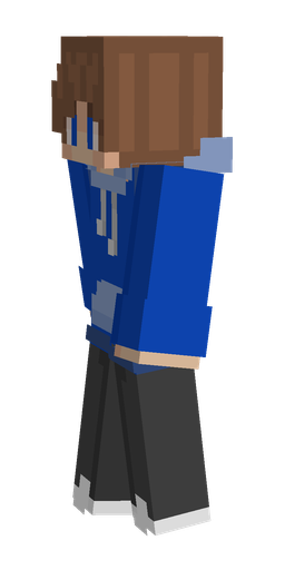 Black skin: body, left side render