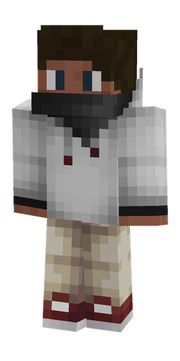 Brown skin: body, front render